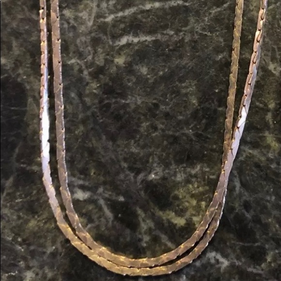 COBRA LINK CHAIN NECKLACE 10K YELLOW GOLD 15